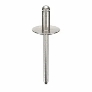 POP AD62-64BSLF200 Blind Rivet, 3/16 Inch Dia., 0.425 Inch Length, 250Pk | AD3HVE 3ZJZ6