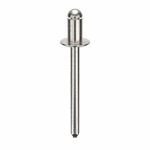 POP AD62ABS200 Blind Rivet, 3/16 Inch Dia., 0.300 Inch Length, 250Pk | AD3HVF 3ZJZ8