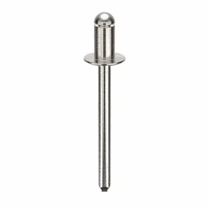 POP AD62BS200 Blind Rivet, 3/16 Inch Dia., 0.300 Inch Length, 250Pk | AD3HWG 3ZKA1