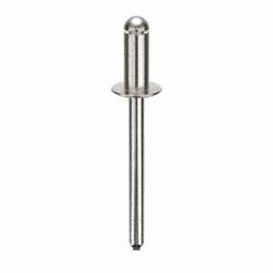 POP AD63BS200 Blind Rivet, 3/16 Inch Dia., 0.425 Inch Length, 250Pk | AD3HWK 3ZKA4