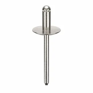 POP AD64ABSLF200 Blind Rivet, 3/16 Inch Dia., 0.425 Inch Length, 250Pk | AD3HWM 3ZKA7