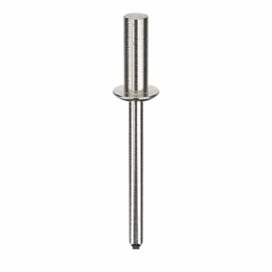 POP AD66AH200 Blind Rivet, 3/16 Inch Dia., 0.580 Inch Length, 250Pk | AD3HWU 3ZKC4