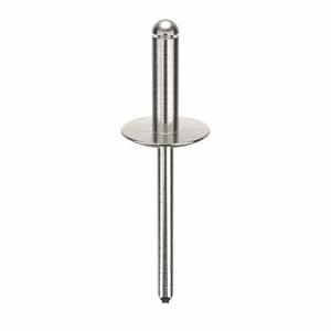 POP AD68ABSLF200 Blind Rivet, 3/16 Inch Dia., 0.675 Inch Length, 250Pk | AD3HWZ 3ZKC9