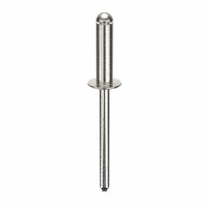 POP AD68BS200 Blind Rivet, 3/16 Inch Dia., 0.675 Inch Length, 250Pk | AD3HXB 3ZKD2