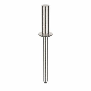 POP AD68H200 Blind Rivet, 3/16 Inch Dia., 0.705 Inch Length, 250Pk | AD3HXD 3ZKD4