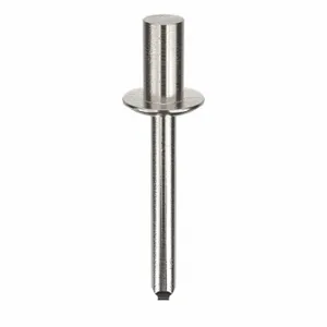 POP AD84H203 Blind Rivet, 1/4 Inch Dia., 0.485 Inch Length, 100Pk | AD3HXL 3ZKE3