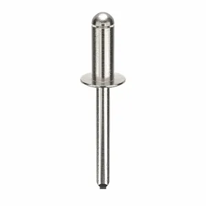 POP AD86BS203 Blind Rivet, 1/4 Inch Dia., 0.600 Inch Length, 100Pk | AD3HXN 3ZKE5