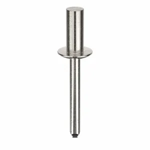 POP AD86H203 Blind Rivet, 1/4 Inch Dia., 0.610 Inch Length, 100Pk | AD3HXP 3ZKE6