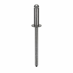 POP SD45BS201 Blind Rivet, 1/8 Inch Dia., 0.438 Inch Length, 500Pk | AD3HYT 3ZKH7