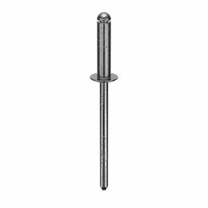 POP SD46BS201 Blind Rivet, 1/8 Inch Dia., 0.500 Inch Length, 500Pk | AD3HYU 3ZKH8