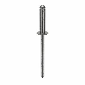 POP SD58BS201 Blind Rivet, 5/32 Inch Dia., 0.650 Inch Length, 500Pk | AD3HZB 3ZKJ6