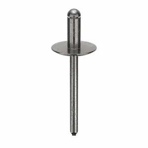 POP SD64BSLF200 Blind Rivet, 3/16 Inch Dia., 0.425 Inch Length, 250Pk | AD3HZL 3ZKL1