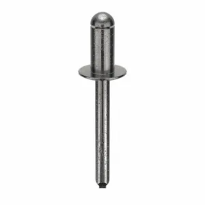 POP SD84BS203 Blind Rivet, 1/4 Inch Dia., 0.475 Inch Length, 100Pk | AD3HZV 3ZKN1