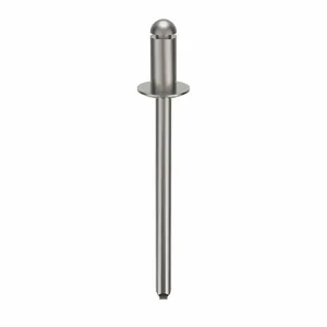 POP SSDH42SSBS201 Blind Rivet, 1/8 Inch Dia., 0.250 Inch Length, 500Pk | AD3JAB 3ZKN8