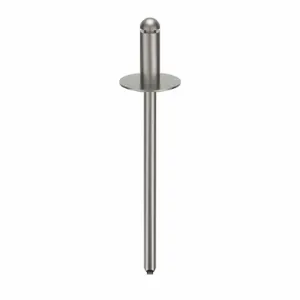 POP SSD43SSBSLF201 Blind Rivet, 1/8 Inch Dia., 0.313 Inch Length, 500Pk | AD3JAE 3ZKP2