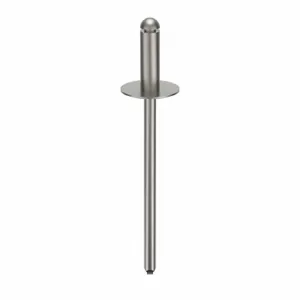 POP SSD44SSBSLF201 Blind Rivet, 1/8 Inch Dia., 0.375 Inch Length, 500Pk | AD3JAG 3ZKP4