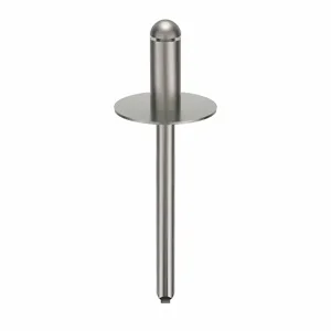 POP SSD64SSBSLF203 Blind Rivet, 3/16 Inch Dia., 0.425 Inch Length, 100Pk | AD3JAX 3ZKT2