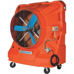 PORT-A-COOL PACHZ270DAZ Portable Evaporative Cooler, 22, 500 CFM, Direct-Drive, Covers 5625 sq. Feet | CD3ZAG 454G46