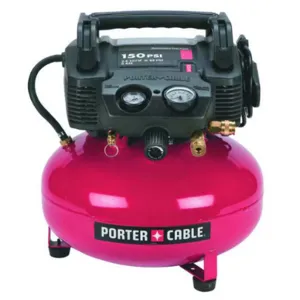 PORTER CABLE C2002 Air Compressor, 0.8 HP, 120V, 150 psi | AB3RXN 1VAN5