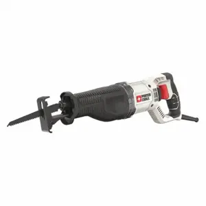 PORTER CABLE PCE360 Reciprocating Saw, 7.5 A Current, 1 1/8 Inch Stroke Length, 3200 Max. Strokes Per Minute | CT7WFX 49EN16