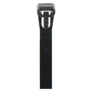 POWER FIRST 36J199 Cable Tie, 8 Inch Length, Black | CT7WKH