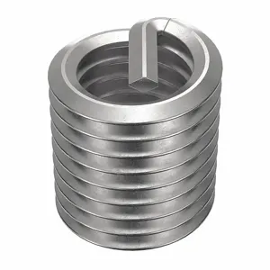 POWERCOIL 3520-10.00X1.5DSL Helical Insert, M10 X 1.50 Thread Size, 15mm Length, Stainless Steel, 10Pk | AE7DVC 5XAE9