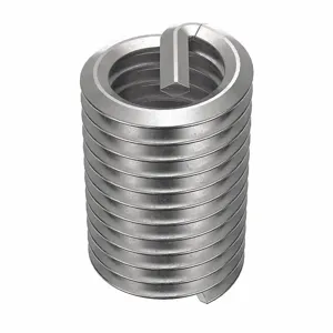 POWERCOIL 3520-10.00X2.0D Helical Insert, M10 X 1.50 Thread Size, 15mm Length, Stainless Steel, 10Pk | AE7DCF 5WZP3