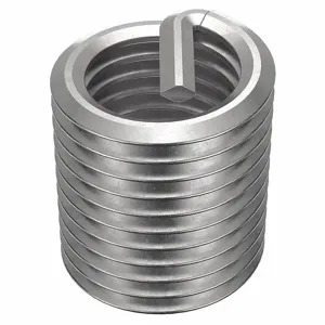 POWERCOIL 3520-12.00X1.5D Helical Insert, M12 X 1.50 Thread Size, 18mm Length, Stainless Steel, 5Pk | AE7DCM 5WZP9