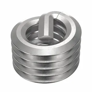 POWERCOIL 3520-4.00X1.0DSL Helical Insert, M4 X 0.70 Thread Size, 4mm Length, Stainless Steel, 10Pk | AE7DUH 5XAD1