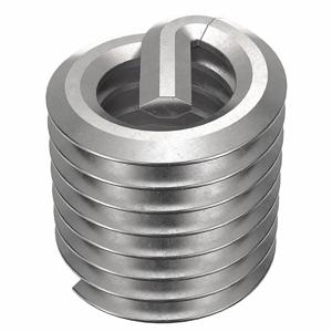 POWERCOIL 3520-4.00X1.5D Helical Insert, M4 X 0.70 Thread Size, 6mm Length, Stainless Steel, 10Pk | AE7DBH 5WZL2