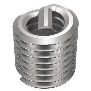 POWERCOIL 3520-4.00X1.5DSL Helical Insert, M4 X 0.70 Thread Size, 6mm Length, Stainless Steel, 10Pk | AE7DUJ 5XAD2