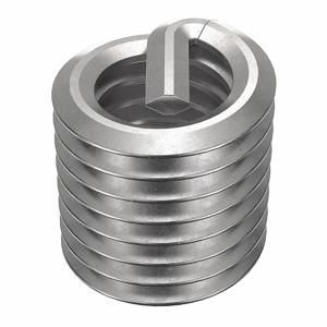 POWERCOIL 3520-6.00X1.5DSL Helical Insert, M6 X 1.00 Thread Size, 9mm Length, Stainless Steel, 10Pk | AE7DUQ 5XAD8
