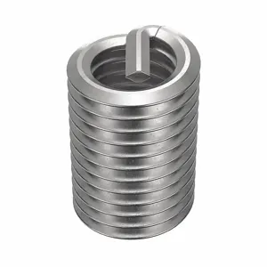 POWERCOIL 3520-8.00X2.0DSL Helical Insert, M8 X 1.25 Thread Size, 16mm Length, Stainless Steel, 10Pk | AE7DUY 5XAE5