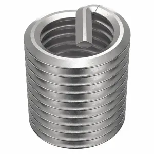 POWERCOIL 3521-12.00X1.5D Helical Insert, M12 X 1.50 Thread Size, 18mm Length, Stainless Steel, 5Pk | AE7DCK 5WZP7