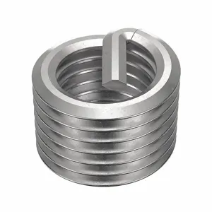 POWERCOIL 3521-8.00X1.0DSL Helical Insert, M8 X 1.00 Thread Size, 8mm Length, Stainless Steel, 10Pk | AE7DUT 5XAE0