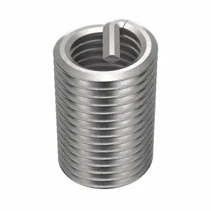 POWERCOIL 3521-8.00X2.0DSL Helical Insert, M8 X 1.00 Thread Size, 16mm Length, Stainless Steel, 10Pk | AE7DUV 5XAE2