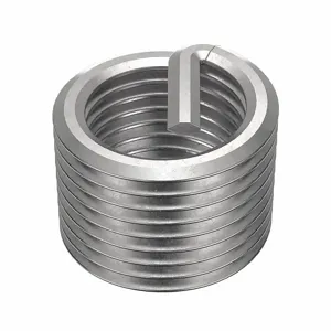 POWERCOIL 3523-10.00X1.0D Helical Insert, M10 X 1.00 Thread Size, 10mm Length, Stainless Steel, 10Pk | AE7DBY 5WZN6