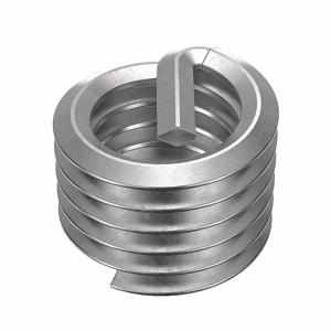 POWERCOIL 3532-1/2X1.0D Helical Insert, 1/2-13 Thread Size, 0.500 Inch Length, Stainless Steel, 10Pk | AE6RNT 5UUA9