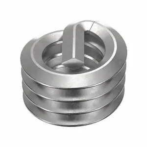 POWERCOIL 3532-1/4X1.0D Helical Insert, 1/4-20 Thread Size, 0.250 Inch Length, Stainless Steel, 10Pk | AE6RLM 5UTZ7