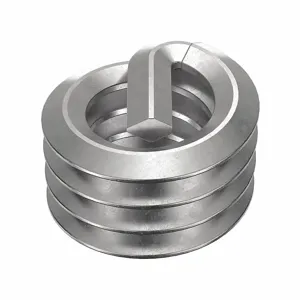 POWERCOIL 3532-1/4X1.0DSL Helical Insert, 1/4-20 Thread Size, 0.250 Inch Length, Stainless Steel, 10Pk | AE7DDU 5WZU8