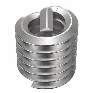 POWERCOIL 3532-1/4X1.5D Helical Insert, 1/4-20 Thread Size, 0.375 Inch Length, Stainless Steel, 10Pk | AE6RLN 5UTZ8