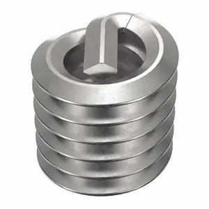 POWERCOIL 3532-10GX1.5DSL Helical Insert, 10-24 Thread Size, 0.285 Inch Length, Stainless Steel, 10Pk | AE7DDR 5WZU6