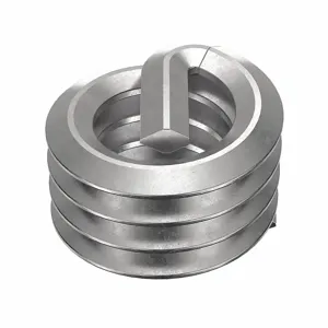 POWERCOIL 3532-12GX1.0D Helical Insert, 12-24 Thread Size, 0.216 Inch Length, Stainless Steel, 10Pk | AE6RLK 5UTZ5