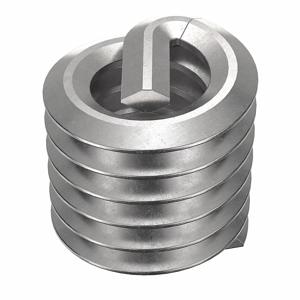 POWERCOIL 3532-2GX1.5DSL Helical Insert, 2-56 Thread Size, 0.129 Inch Length, Stainless Steel, 10Pk | AE7DDB 5WZT2