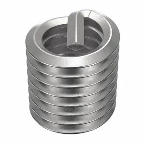 POWERCOIL 3532-3/8X1.5D Helical Insert, 3/8-16 Thread Size, 0.562 Inch Length, Stainless Steel, 10Pk | AE6RNM 5UUA4