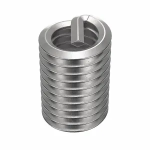 POWERCOIL 3532-3/8X2.0D Helical Insert, 3/8-16 Thread Size, 0.750 Inch Length, Stainless Steel, 10Pk | AE6RNN 5UUA5