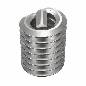 POWERCOIL 3532-4GX2.0DSL Helical Insert, 4-40 Thread Size, 0.224 Inch Length, Stainless Steel, 10Pk | AE7DDE 5WZT5