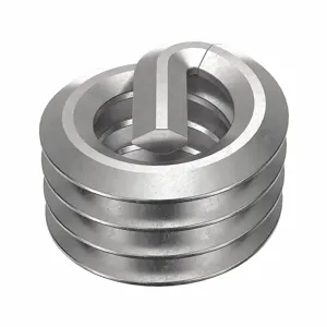 POWERCOIL 3532-5GX1.0DSL Helical Insert, 5-40 Thread Size, 0.125 Inch Length, Stainless Steel, 10Pk | AE7DDF 5WZT6