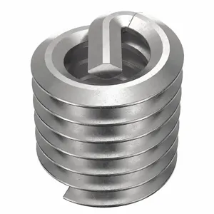 POWERCOIL 3532-5GX1.5DSL Helical Insert, 5-40 Thread Size, 0.188 Inch Length, Stainless Steel, 10Pk | AE7DDG 5WZT7