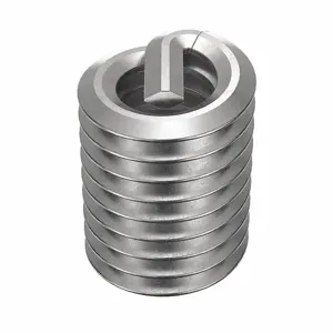 POWERCOIL 3532-5GX2.0D Helical Insert, 5-40 Thread Size, 0.250 Inch Length, Stainless Steel, 10Pk | AE6RKZ 5UTY5